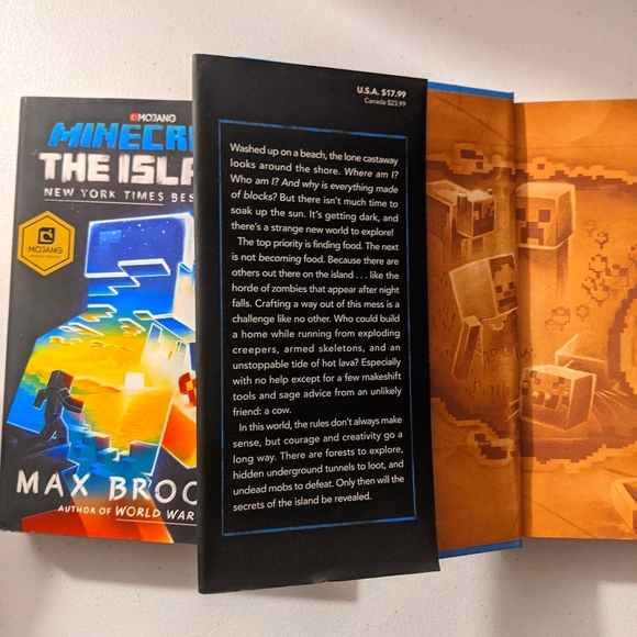 Minecraft: The Island by Max Brooks - Picture 5 of 5